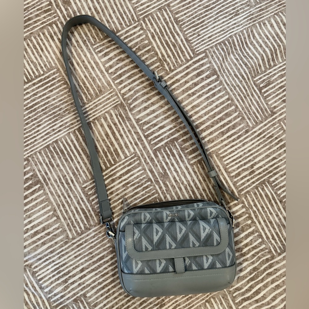 DIOR Gray Crossbody Bag